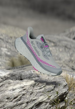 KONOS TRILLIUM ATR - Zapatillas de senderismo - grey ice/fox glove