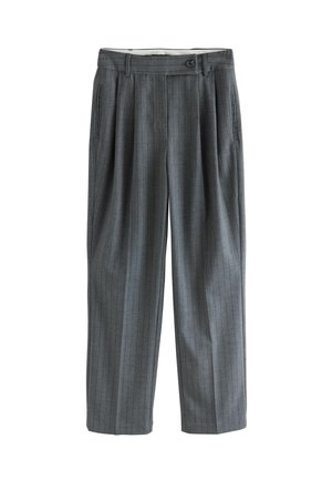Next PETITE FIT - STRIPED STRAIGHT  - Broek - grey