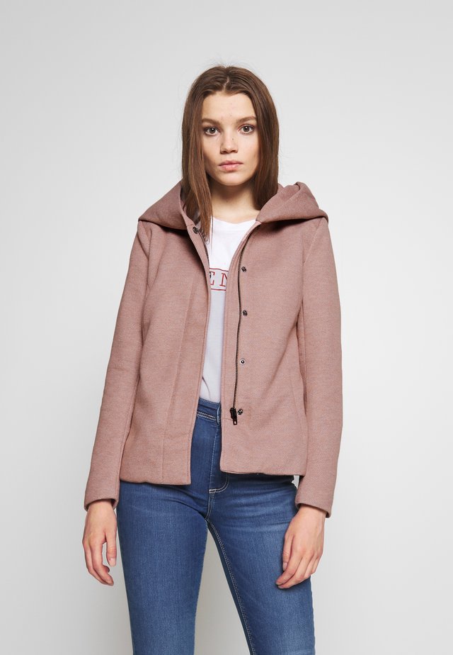ONLSEDONA LIGHT SHORT JACKET - Leichte Jacke - mocha mousse/melange