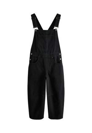 Next, DENIM BARREL DUNGAREE JUMPSUIT - Dungarees - black