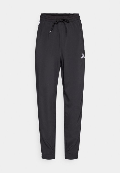 adidas ESSENTIAL THREE STRIPES - Tracksuit bottoms - black/white — foto 5