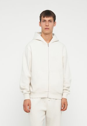 FULL ZIP HOODIE - Lukuga pusa - beige