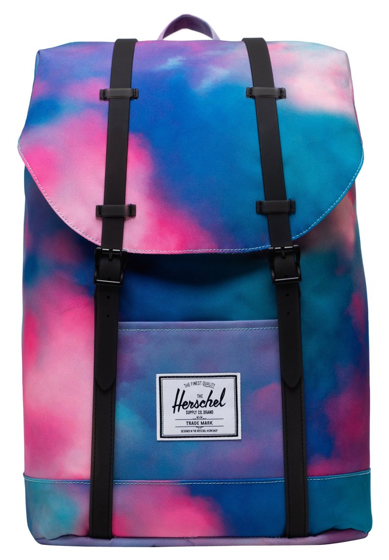Herschel RETREAT UNISEX Tagesrucksack cloudburst neon/neonpink