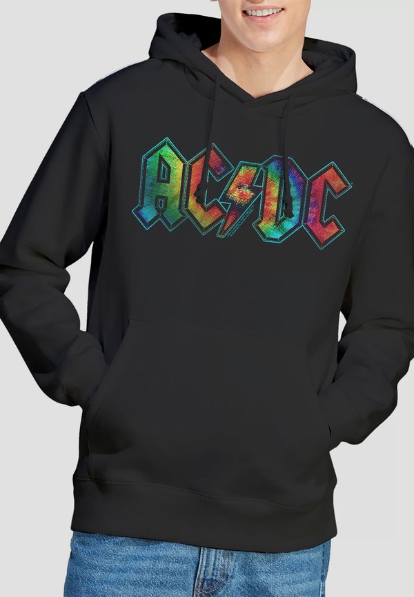 ACDC TIE DYE LOGO - Kapuzenpullover