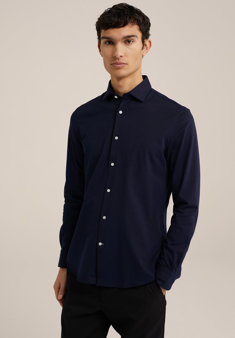 WE Fashion - SLIM-FIT - Ing - dark blue, Nagyítás