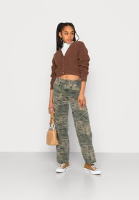Monki Casaco de malha - brown dark
