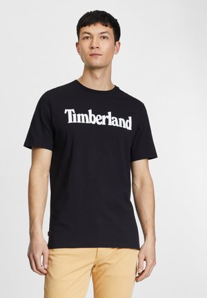 KENNEBEC RIVER LINEAR - Print T-shirt - black