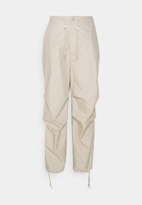 MINA PARACHUTE PANT - Pantalon classique - silver grey
