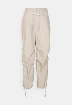 Obey Clothing MINA PARACHUTE PANT - Trousers - silver grey