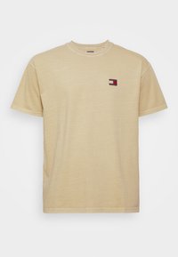 LABEL TEE - T-paita - beige