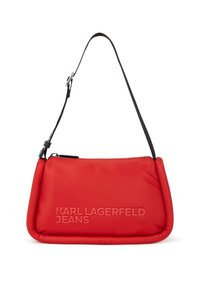 Karl Lagerfeld Jeans PUFFY - Rankinė - pompeian red