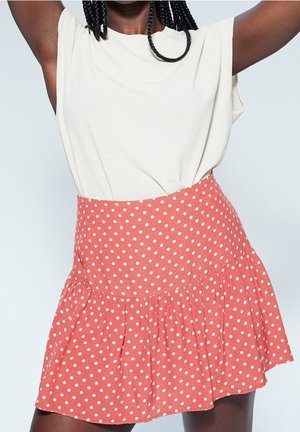 A-lijn rok - coral