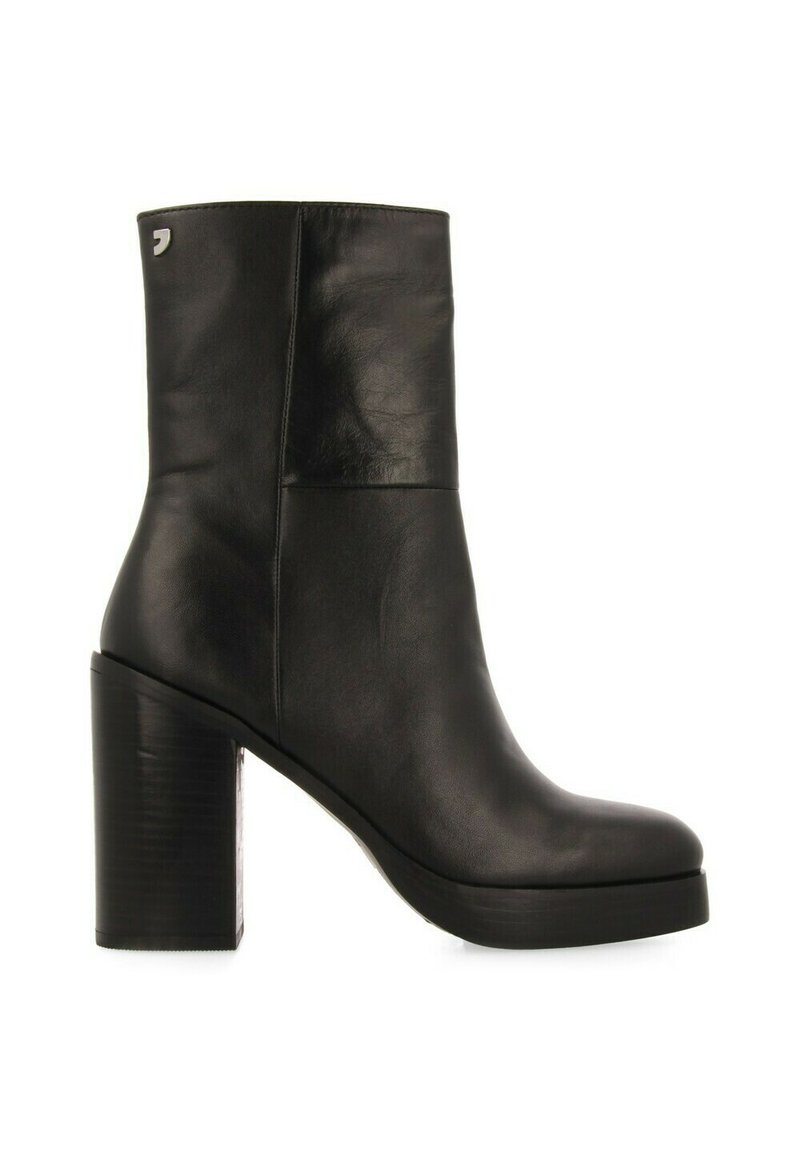 Gioseppo Enkellaarsjes met hoge hak zwart Gioseppo Enkellaarsjes met hoge hak zwart