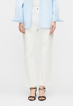 PANTALONE - Slim fit jeans - bianco