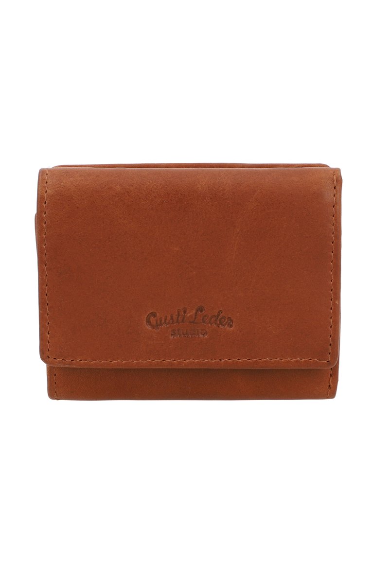Gusti Leder AUGUST Geldbörse braun
