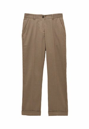 REGULAR FIT - ADA - Chino - brown dogtooth