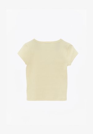 OXXO, OXXO U NECK BODYCON T-SHIRT - T-Shirt basic - flan