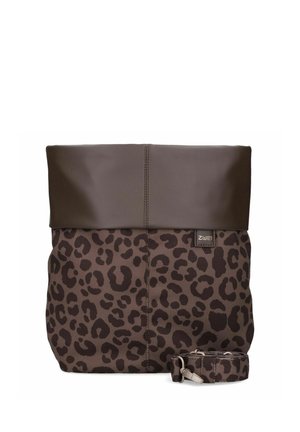 ZWEI, OLLI UMHÄNGETASCHE 31 CM - Cross body bag - leo brown