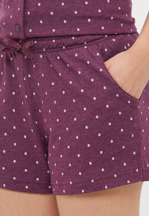 LASCANA VIVANCE DREAMS BY LASCANA CLASSIC SHORTY - Pizsama szett - purple