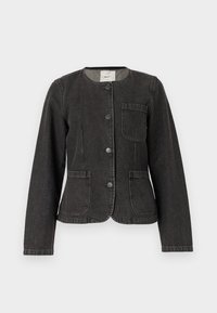 DREW - Teksajakk - dark grey denim