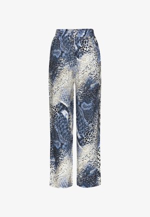 LASCANA, Trousers - blau bedruckt