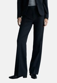 Mango - Trousers - dunkles marineblau Thumbnail Image 1