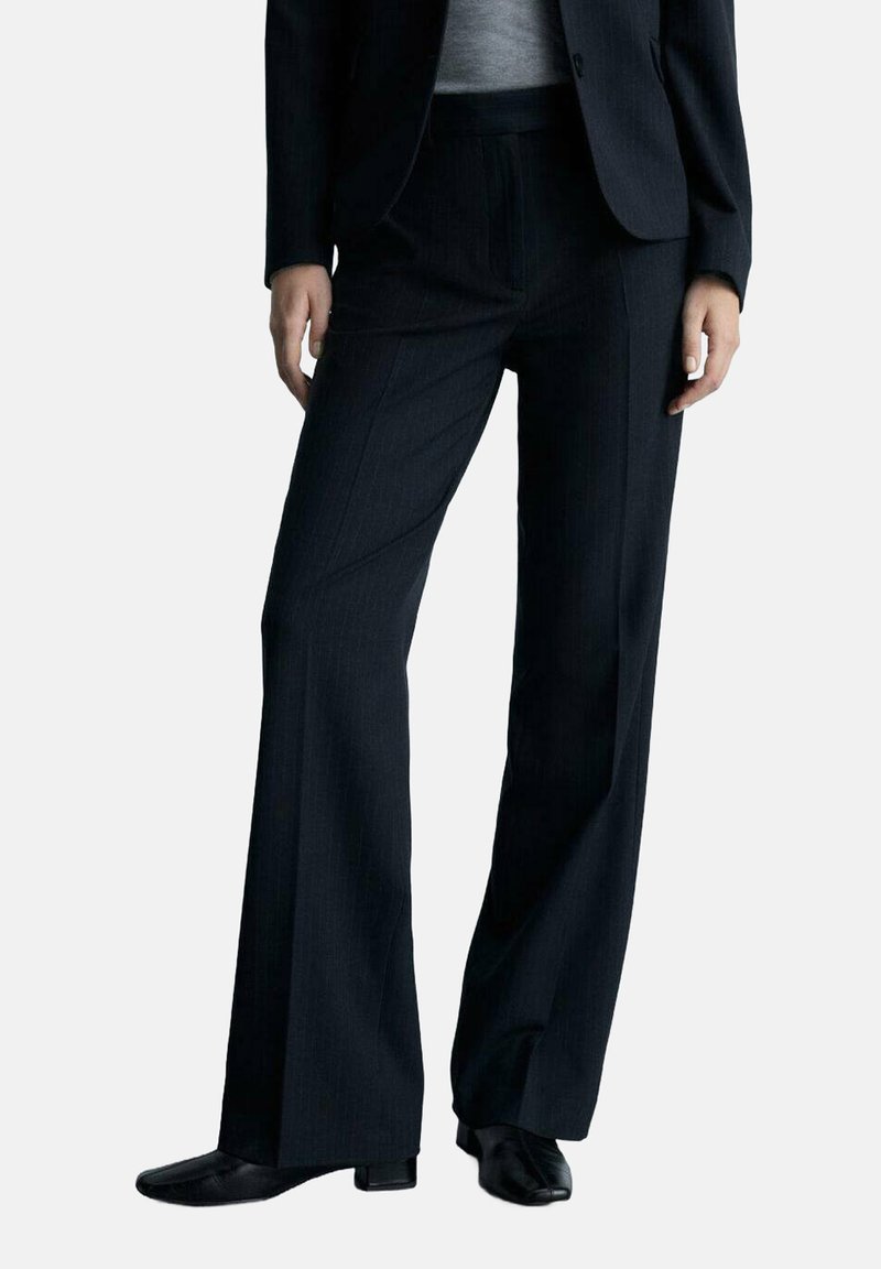 Mango - Trousers - dunkles marineblau, Enlarge