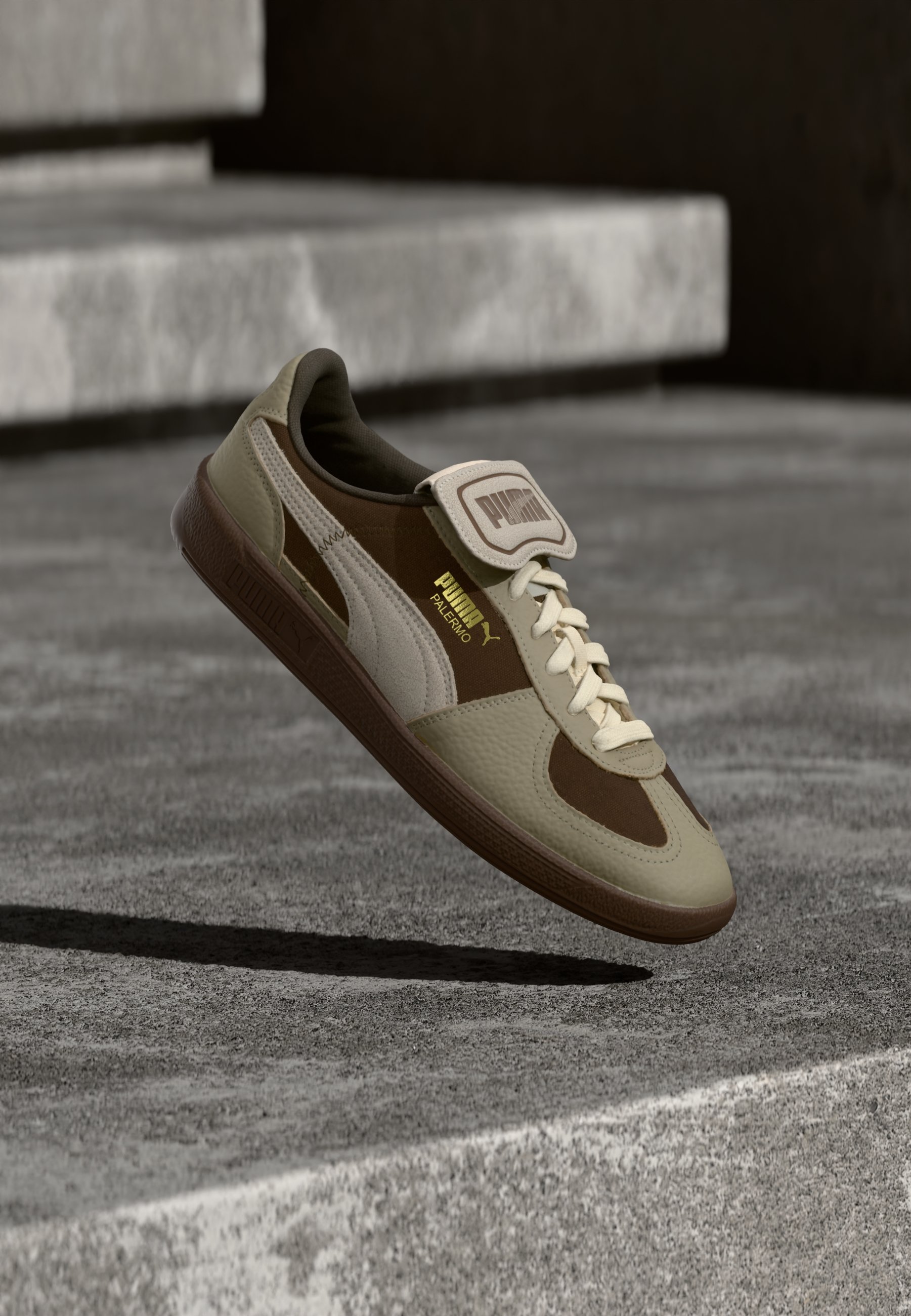 プーマ（PUMA）/PUMA/プーマ/PALERMO FUTBOLITO Puma PALERMO FUTBOLITO UNISEX - Trainers - chocolate/ice coffee