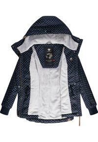Ragwear YM-DANKA DOTS - Winter coat - dark blue