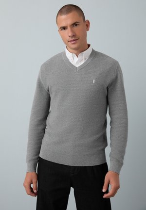 Next REGULAR FIT OXFORD  szary