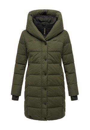 KNUTSCHILEIN - Wintermantel - dark olive