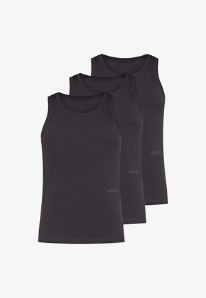 Sloggi 3ER PACK BASE TANK - Undertrøjer - charcoal