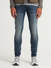 CHASIN' - EGO DENCE - Slim fit jeans - dark blue Miniatuurafbeelding 1