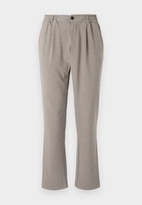 COMO PANTS - Trousers - light sand melange