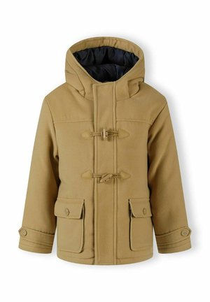 HOODED WITH POCKETS - Talvitakki - sand