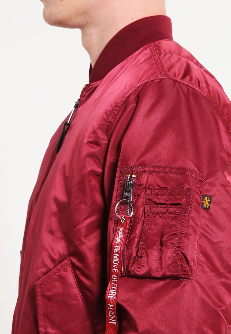 ジャケット・アウター 80s Alpha Industries ALPHA MA-1 Burgundy Alpha Industries MA-1 Jacke Burgundy | Jackets | Men