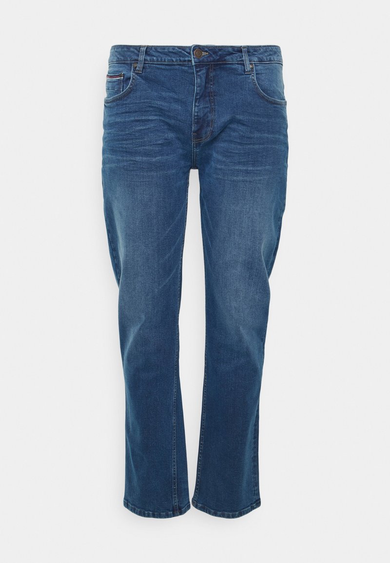 Herren Skinny Fit | Jack's Sportswear SUPERFLEX Jeans Tapered Fit used indigo/dark-blue denim - JX82859 Herren Skinny Fit | Jack's Sportswear SUPERFLEX Jeans Tapered Fit used indigo/dark-blue denim - JX82859