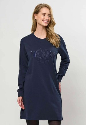U.S. Polo Assn., UWLILJE - Robe en jersey - dark sapphire
