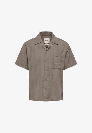 Only & Sons, RESORT SHIRT ONSVENTO RESORT SHIRT - Pluus - light brown