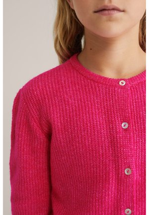 WE Fashion Vesta na kopčanje - bright pink