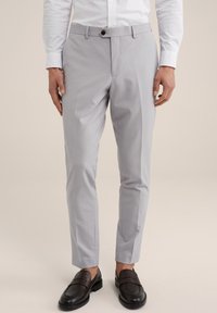 WE Fashion THE FLEX SUIT - Kostiuminės kelnės - grey