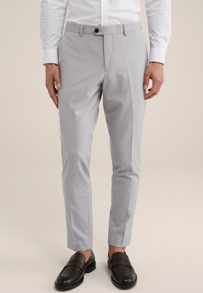 WE Fashion - THE FLEX SUIT - Pantaloni de costum - grey, Extindeți