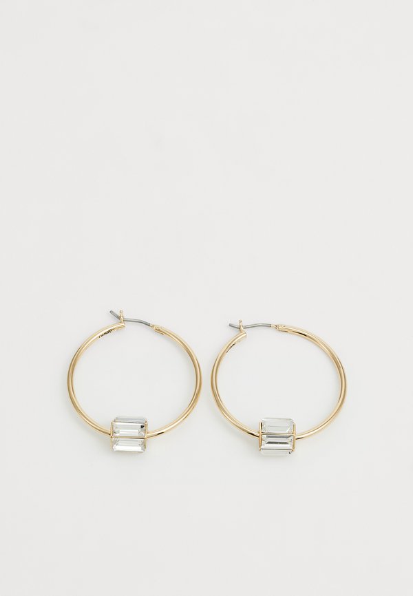 BAGUETTE RONDELLE HOOP - Earrings - Main Image