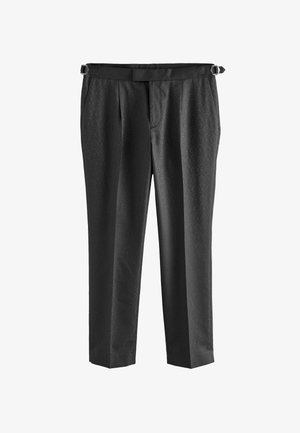 Next REGULAR FIT TONAL TUXEDO - Pantaloni - black