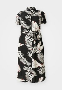 VMCEASY LONG SHIRT DRESS - Särkkleit - black