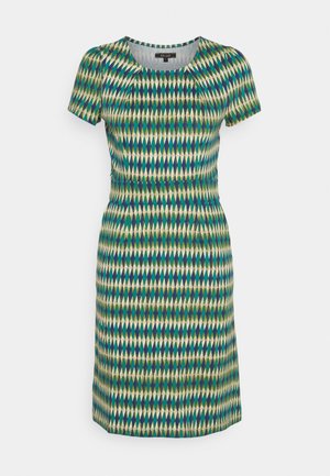 MONA DRESS JUNIPER - Žerzejové šaty - dazzling blue