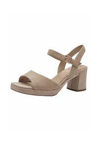 Tamaris Comfort - Sandalai - beige suede