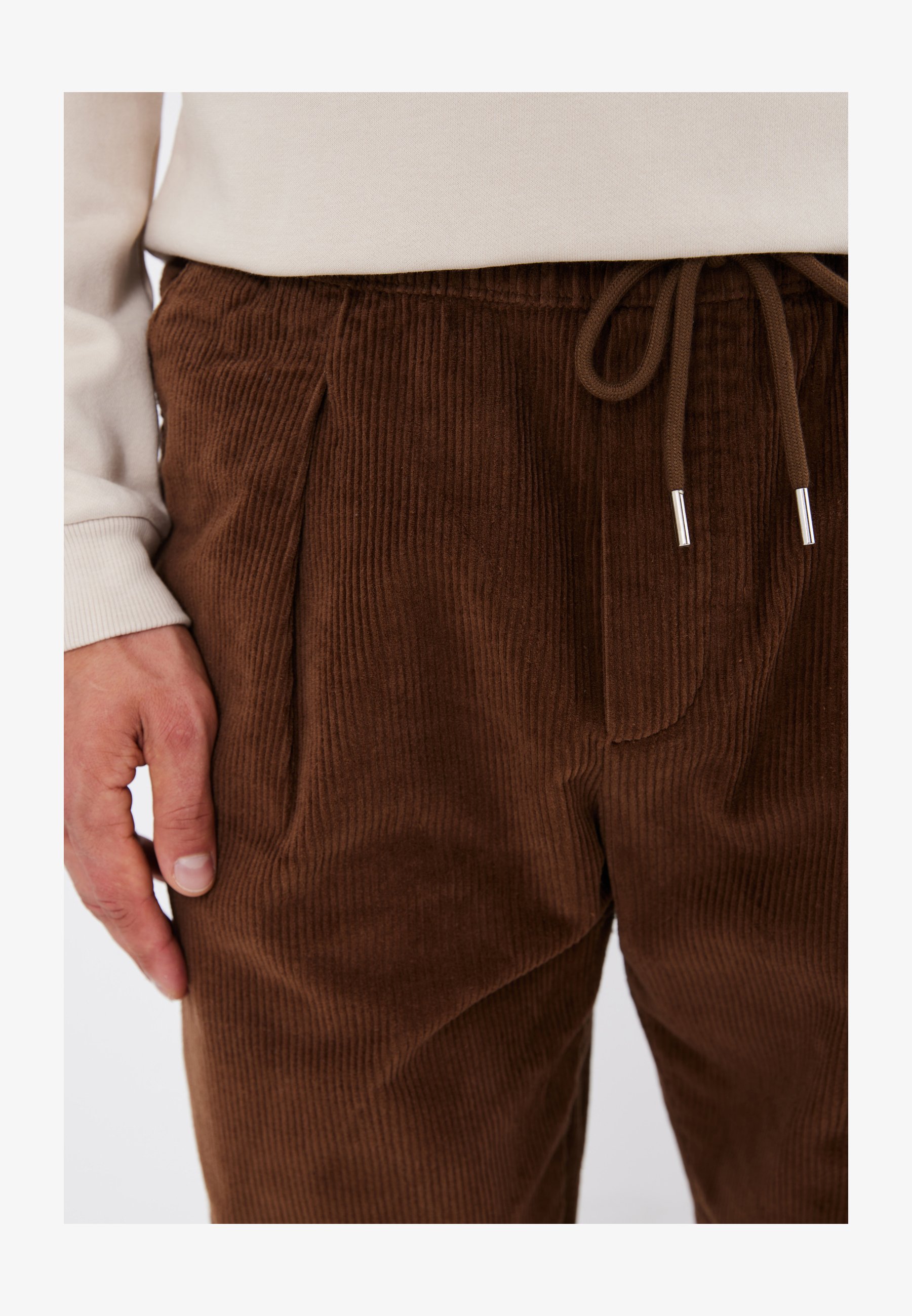 Pantaloni Uomo In Felpa Con Fondo Aperto – Comodi Per Casa E Palestra, Taglie Forti Dalla S Alla 5XL (Nero, M)
