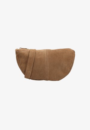 Gusti Leder BANU - Axelremsväska - braun