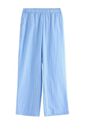 Lindex, LINDEX PYJAMA TROUSERS IN POPLIN WITH EXTRA LONG LEG LINDEX - Pantaloni del pigiama - light blue